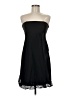 Soda Blu 100% Polyester Solid Black Cocktail Dress Size M - photo 1