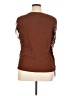 Loop 18 100% Cotton Brown Sleeveless T-Shirt Size 17 - 18 - photo 2