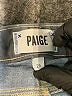 Paige Chevron-herringbone Blue Jeans Size 25 waist - photo 4