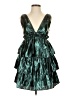Zara Teal Cocktail Dress Size XS - photo 1