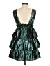 Zara Teal Cocktail Dress Size XS - photo 2