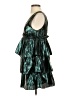 Zara Teal Cocktail Dress Size XS - photo 5