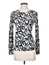 Talbots Paisley White Pullover Sweater Size S - photo 1