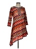 Isabel 100% Polyester Paisley Orange Cocktail Dress Size S - photo 1
