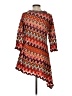 Isabel 100% Polyester Paisley Orange Cocktail Dress Size S - photo 2