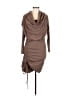 Ryu Brown Cocktail Dress Size M - photo 1