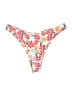 Unbranded Floral White Swimsuit Bottoms Size S - photo 1