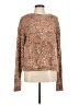 Charlie Tweed Brown Pullover Sweater Size M - photo 1