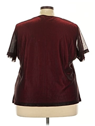 Kathie Lee Short Sleeve Blouse (view 2)