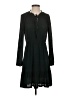 MNG 100% Polyester Black Casual Dress Size 4 - photo 1