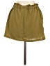 Just Polly 100% Polyester Solid Green Casual Skirt Size M - photo 2