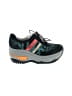 Teemix Teal Black Sneakers Size JP 23 / US 6 - photo 1