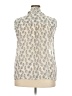 Downeast 100% Polyester Silver Sleeveless Blouse Size XXL - photo 2