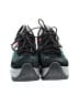 Teemix Teal Black Sneakers Size JP 23 / US 6 - photo 2