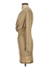 Unbranded Solid Tan Cocktail Dress Size S - photo 5