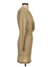 Unbranded Solid Tan Cocktail Dress Size S - photo 4