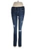 Banana Republic Hearts Blue Jeans Size 27 waist - photo 1