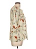 Komil Floral Ivory 3/4 Sleeve Blouse Size L - photo 4