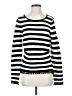 Peck & Peck Stripes Black Pullover Sweater Size S - photo 1