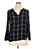 Talbots Outlet Black 3/4 Sleeve Blouse Size XL - photo 1
