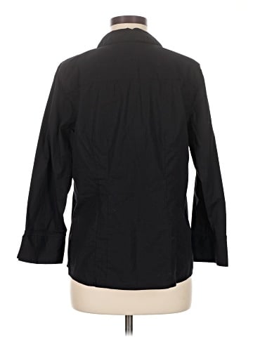 Croft & Barrow 3/4 Sleeve Button-Down Shirt (view 2)