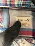Foxcroft 100% Cotton Plaid Blue Long Sleeve Button-Down Shirt Size 2 - photo 7
