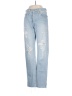 Levi's 100% Cotton Hearts Blue Jeans Size 25 waist - photo 1