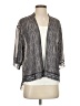 Wild Pearl 100% Polyester Gray Kimono Size XS - photo 1