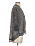 Wild Pearl 100% Polyester Gray Kimono Size XS - photo 4