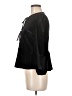 MNG Black 3/4 Sleeve Blouse Size M - photo 5