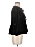 MNG Black 3/4 Sleeve Blouse Size M - photo 4