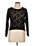 Aqua Black Long Sleeve Top Size L (estimated) - photo 1