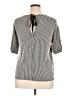 Lavish Gray Short Sleeve Top Size XL - photo 2