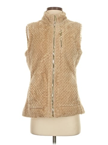 Calvin Klein Faux Fur Vest (view 1)