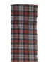 SB Plaid Red Gray Scarf One size - photo 2