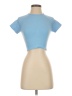 Unbranded Blue Short Sleeve Turtleneck Size S (estimated) - photo 1