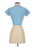 Unbranded Blue Short Sleeve Turtleneck Size S (estimated) - photo 2