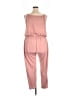 Ambiance Solid Pink Jumpsuit Size 3X - photo 2