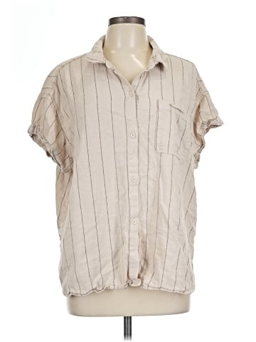 STITCH STAR Short Sleeve Button-Down Shirt (view 1)