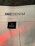 Inc Denim White Shorts Size 16 - photo 3