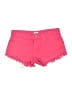 Assorted Brands Hearts Pink Denim Shorts Size 29 waist - photo 1
