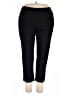 Zac & Rachel Solid Black Active Pants Size 22W - photo 1