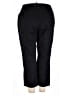 Lee 100% Cotton Solid Black Casual Pants Size 22W - photo 2