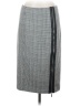 MICHAEL Michael Kors Plaid Gray Formal Skirt Size 6 - photo 1