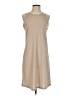 Nine West Solid Tan Casual Dress Size M - photo 1