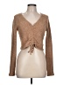Wild Fable Metallic Tan Brown Pullover Sweater Size L - photo 1