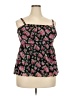 Torrid 100% Polyester Black Sleeveless Blouse Size 2X Plus (2) - photo 1