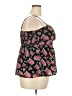 Torrid 100% Polyester Black Sleeveless Blouse Size 2X Plus (2) - photo 4
