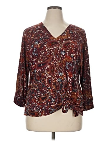 Chaus 3/4 Sleeve Blouse (view 1)