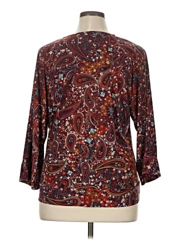 Chaus 3/4 Sleeve Blouse (view 2)